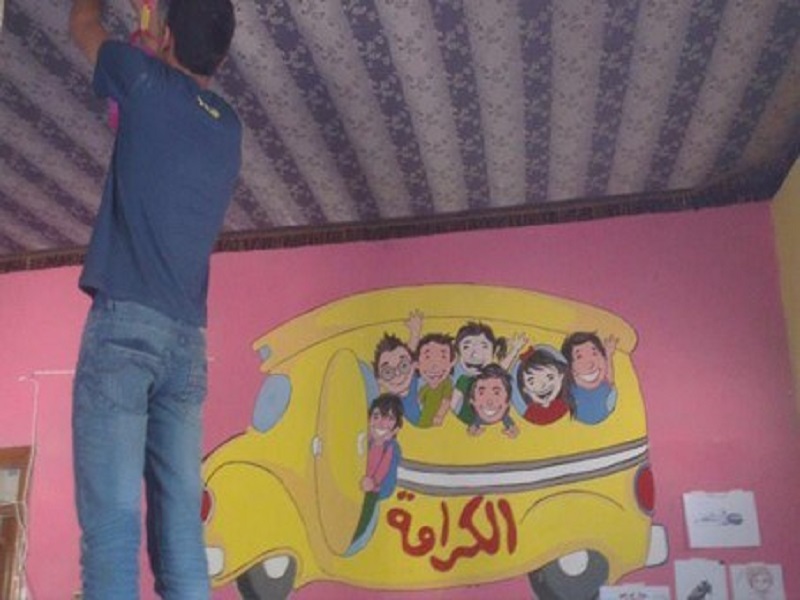 Karama Bus Traveling School for Children